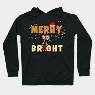 Merry and Bright Christmas Sweater Hoodie